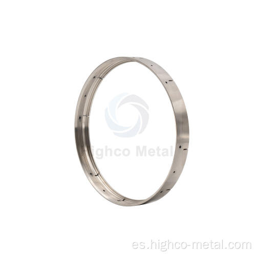 Piezas de mecanizado CNC de precisión Parte de anillo de acero inoxidable